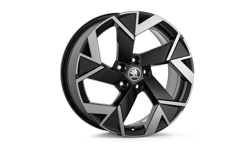 Janta TRISULI Black metallic 8.0JX18 ET44 /SUPERB III/IV /KODIAQ I/II