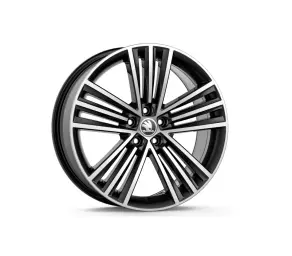 Janta aliaj usor Metallic Black 7JX18 ET39 SIRIUS /SCALA/KAMIQ în Moldova