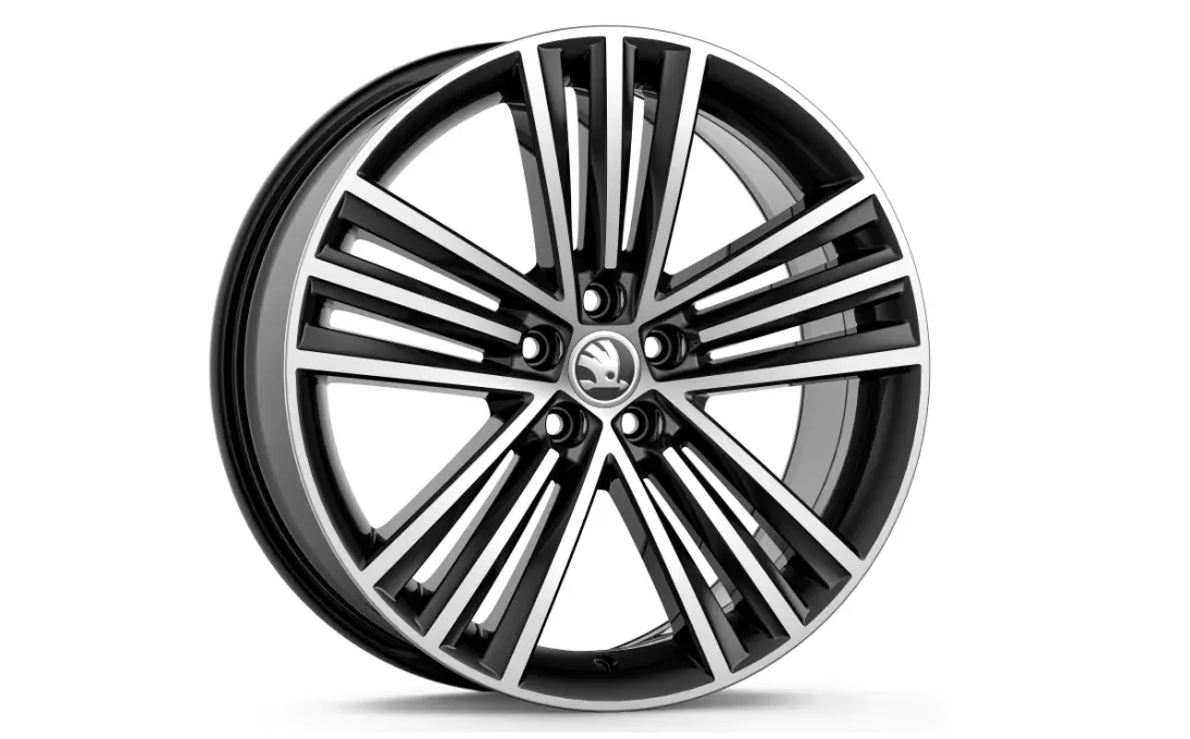 Диск легкосплавный Metallic Black 7JX18 ET39 SIRIUS /SCALA/KAMIQ в Молдове