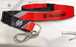 Ремешок Нашейный Черн. с лого SUZUKI в Молдове