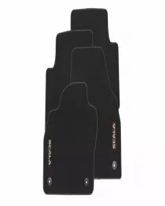 Covorase salon textil (Black Copper) PRESTIGE (4шт) /SCALA