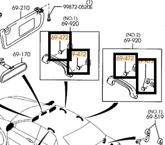 CAPAC MANIER INTERIOR MAZDA