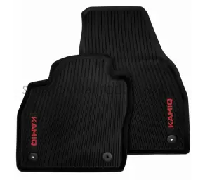 Коврики в салон передние резиновые KAMIQ (Red) в Молдове