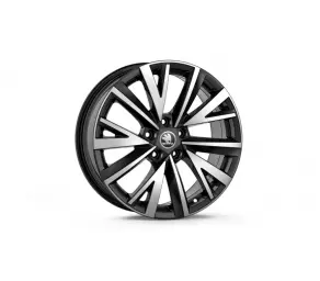 Диск лег-ный GIGARO Black metallic 7.5JX18 ET40 /KODIAQ I/II в Молдове