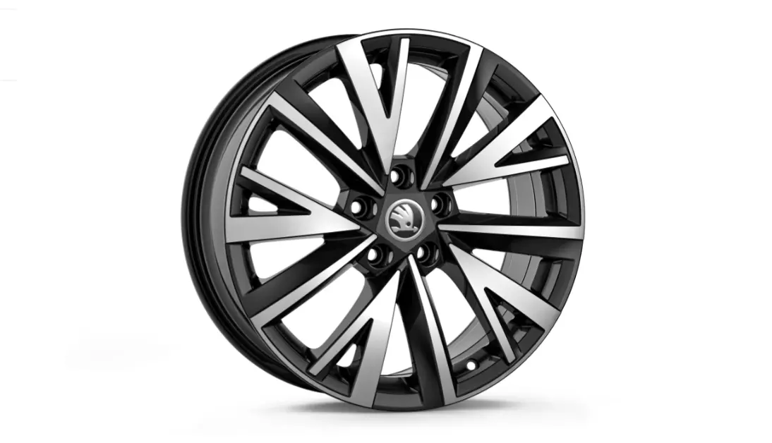 Janta GIGARO Black metallic 7.5JX18 ET40 /KODIAQ I/II