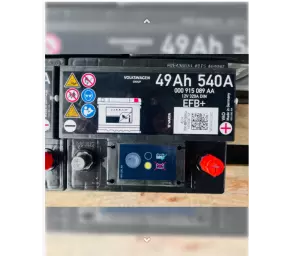 Baterie 12V 49AH 540A(EN) - + Skoda EFB în Moldova
