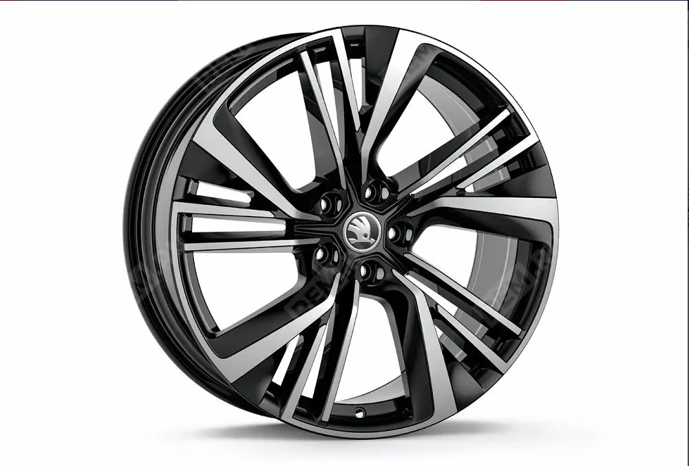 Janta aliaj Black 8.5JX20 ET38 IGNITE /KODIAQ