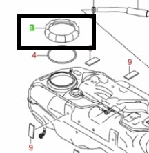 INEL FIX POMPA COMBUSTIBIL IN REZERVOR Ignis (AZG412)