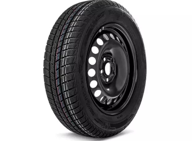 Roata iarna 185/65 R15 Polaris 5 + 5.5JX15 ET40 Metal (R) /FABIA IV în Moldova