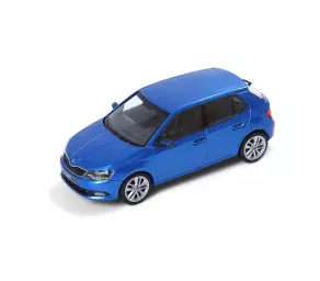 Miniatura metalic SKODA FABIA 1:43 Culoare:albastru în Moldova