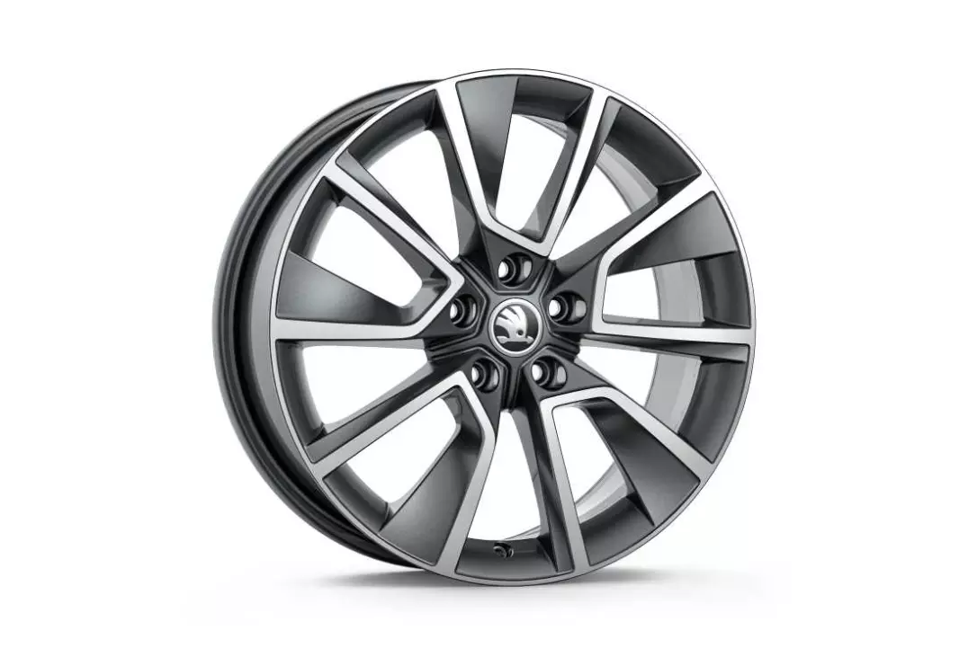 Disc aliaj usor Anthracite 7JX18 ET45 BRAGA /KAROQ în Moldova