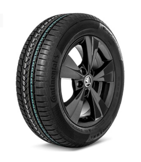 Roata iarna 205/60 R16 WinterContact TS850P+6.5JX16 ET46 Velorum Black/OCTAVIA A8