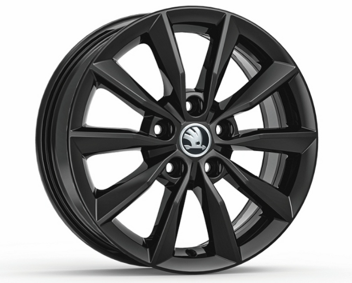 Janta aliaj Black 6.5JX16 ET46 PREMIA /OCTAVIA A7