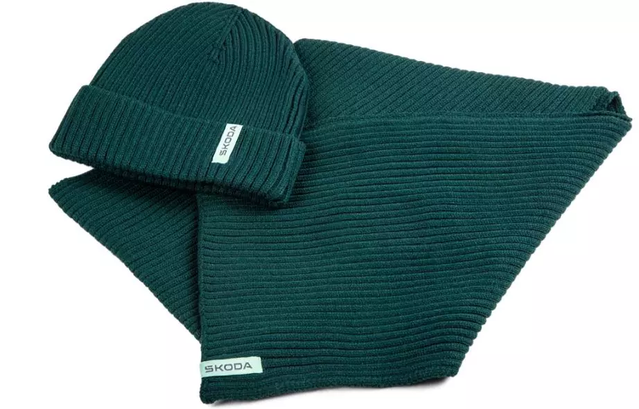 Шапка и шарф Emerald к-т. SKODA в Молдове