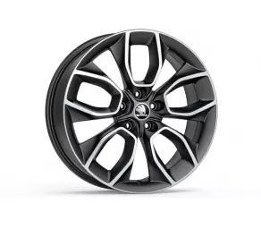 Диск легкосплавный Matt Black7JX19 ET43 CRATER /KODIAQ в Молдове