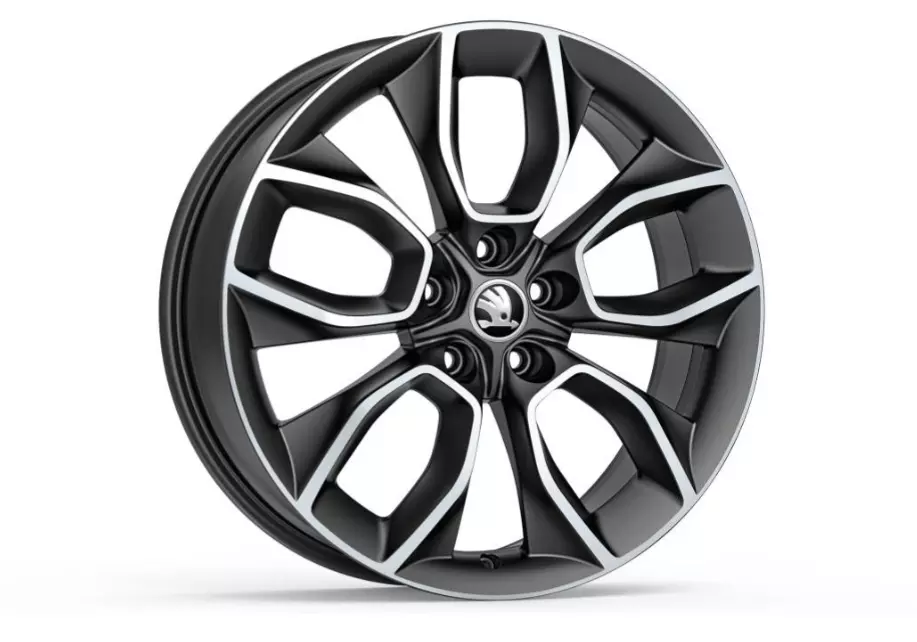 Janta aliaj Matt Black7JX19 ET43 CRATER /KODIAQ