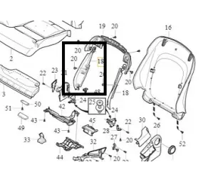 SUPORT P/T DREAPTA LATERAL PANOU  VOLVO în Moldova