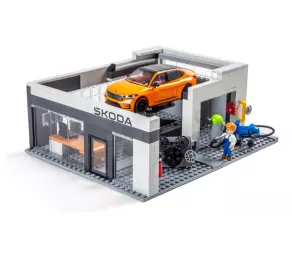 Blocuri de construcție Stația de service Škoda în Moldova