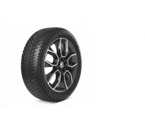 Колесо 235/50 R19 103V XL Blizzak LM-005+7JX19 ET43 Crater Matt Black (L)/KODIAQ в Молдове