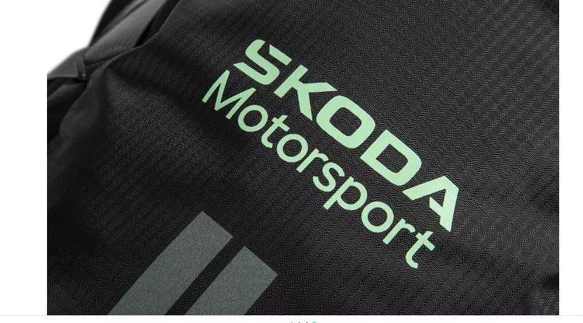 Rucsac negru Motorsport SKODA