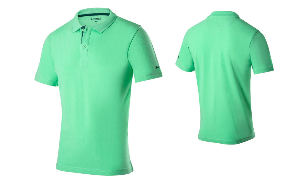 Tricou polo barbati Electric (XL) SKODA