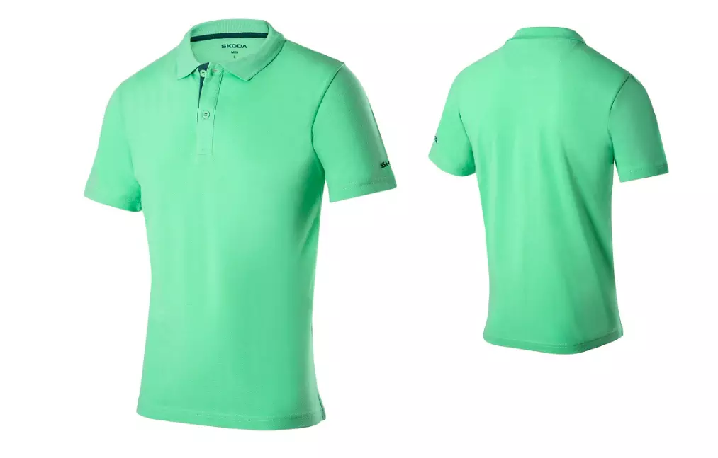 Tricou polo barbati Electric (XL) SKODA