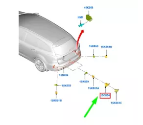 Suport senzor parcare, spate în Moldova