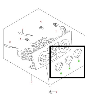 MANIER SELECTARE MOD VENTILARE HABITACLU VITARA