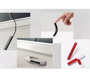 Накладки для защиты дверей Geely (Black) в Молдове