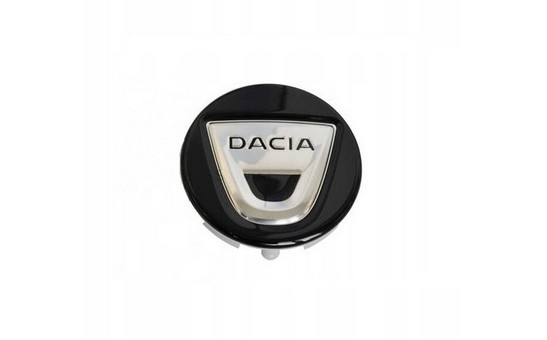 Capac central - Gri pe fond negru Dacia