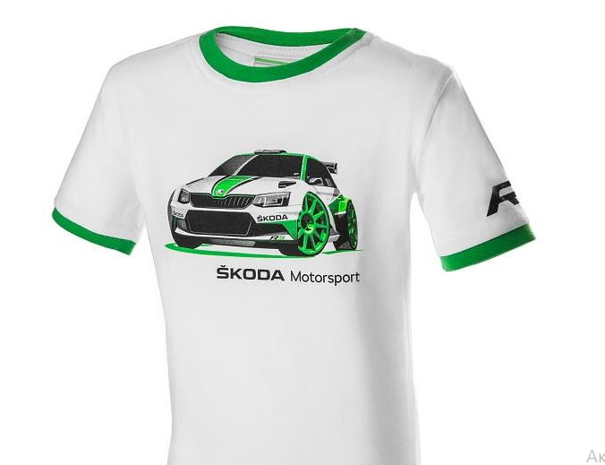 Футболка детская SKODA Motorsport 98-104