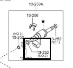 GARNITURA NO2 INSTALARE INJECTOR PETROL MAZDA