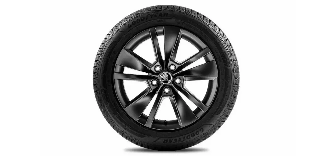Roata iarna 215/55 R17 Ultragrip Perfomance + 7.0J x17 ET45 Triton black (L) KAROQ în Moldova