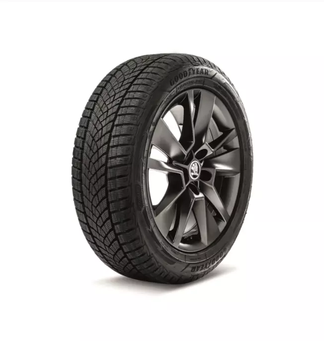 Колесо-З 215/55 R17 Ultragrip Perfomance + 7.0J x17 ET45 Triton black (R) KAROQ в Молдове