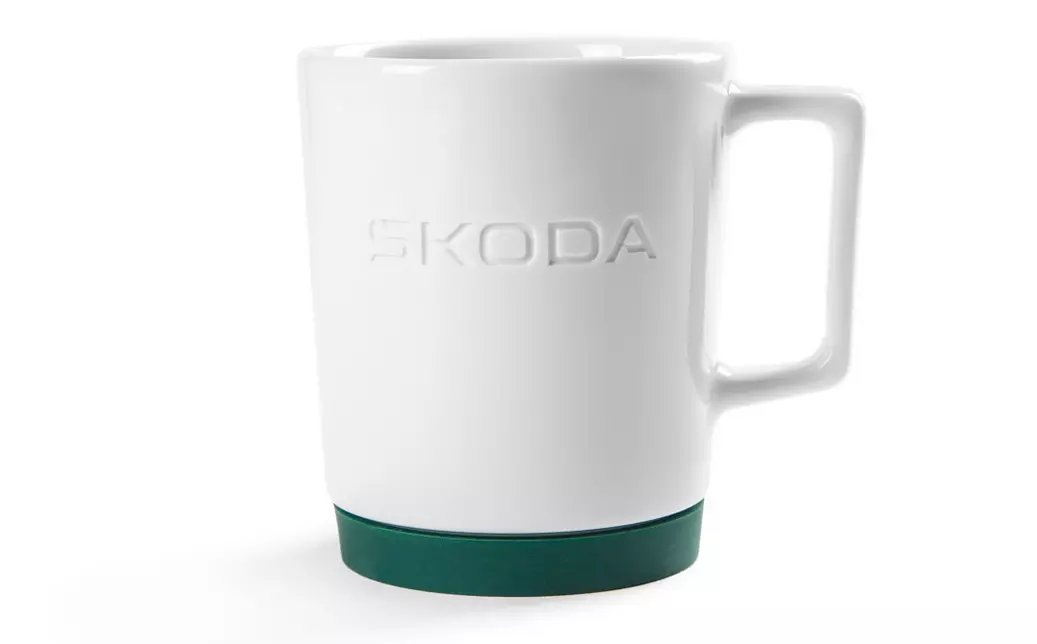 Кружка с силиконовой подкладкой SKODA в Молдове