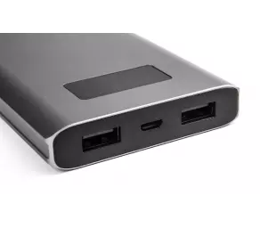 Metal Powerbank 10 000 mAh gri în Moldova