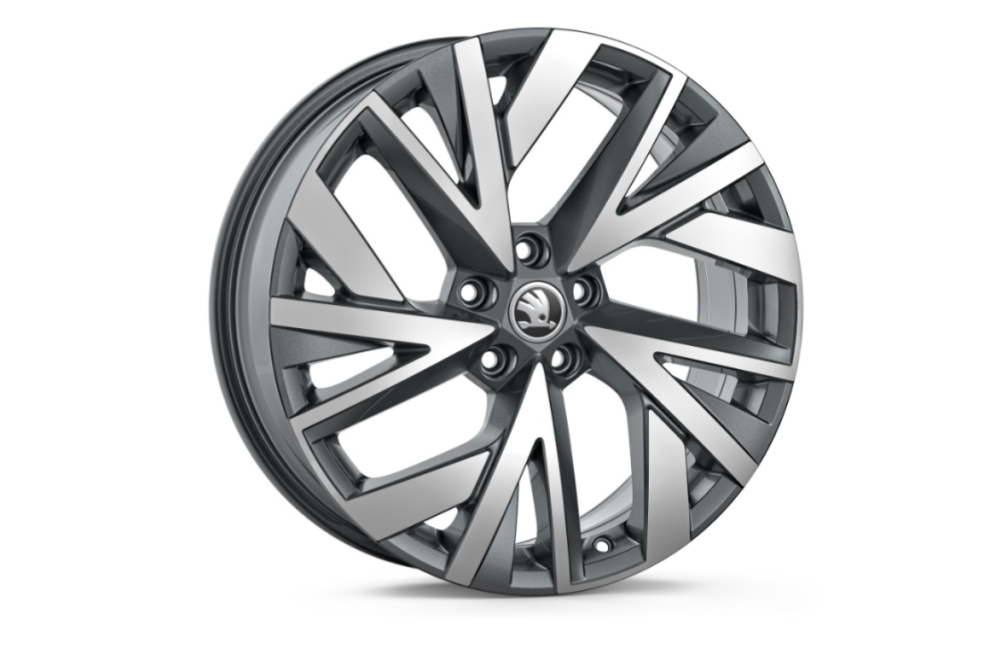 Диск легкосплавный Metallic anthracite 7.5JX19 ET40 ATRIA /KODIAQ II