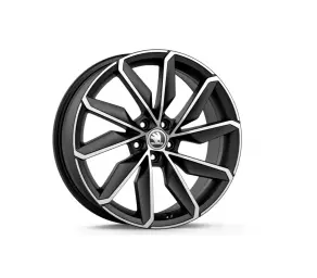 Диск легкосплавный Black Matt 7JX18 ET39 BLADE /SCALA/KAMIQ в Молдове