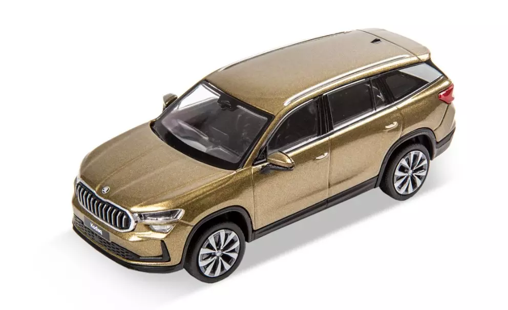 Miniatura metalica SKODA KODIAQ II 1:43 Gold Bronx în Moldova