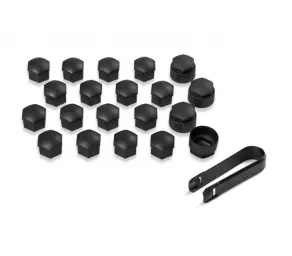 Колпачки колесных болтов с секреткой Matt black к-т. в Молдове