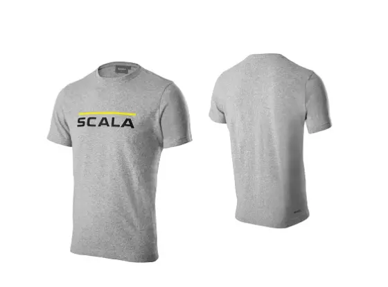 Футболка мужская Scala (L) Серый в Молдове