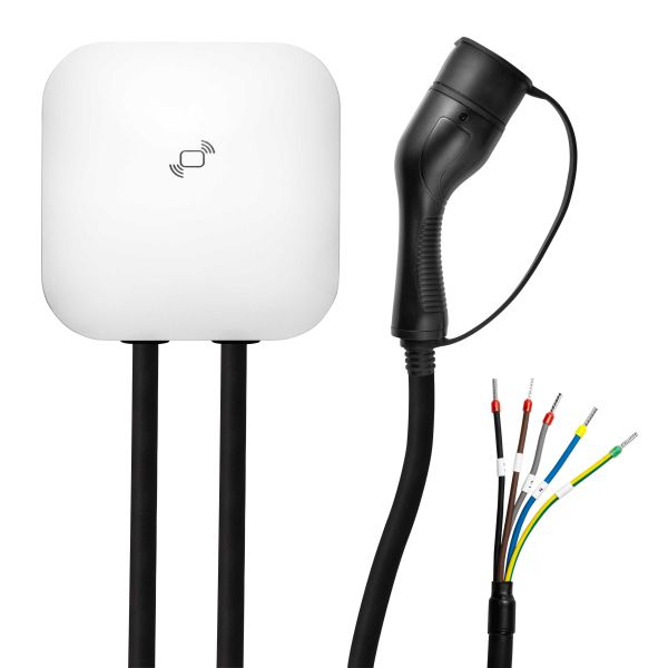 Stație de încărcare a mașinilor electrice AK-EC-21 Wallbox Type2 3-phases 16A 11kW 5m