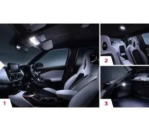 Лампа салона пер. W5W LED 4K F16 в Молдове