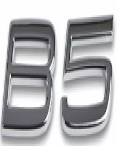 Emblemă Text "B5" Capacului Portbagaj (Variant: T21B) VOLVO în Moldova