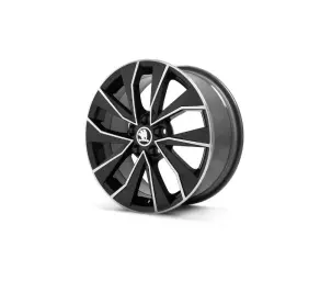 Диск легкосплавный Metallic black 7JX16 ET46 ITALIA Fabia III/Rapid в Молдове