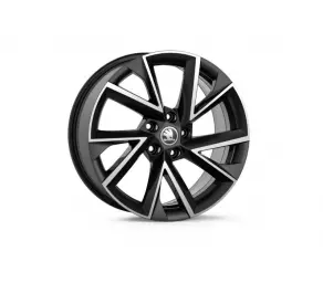 Диск лег-ный VELA (VEGA) Black Metallic 8JX18 ET44/SUPERB III/IV/KODIAQ I/II в Молдове