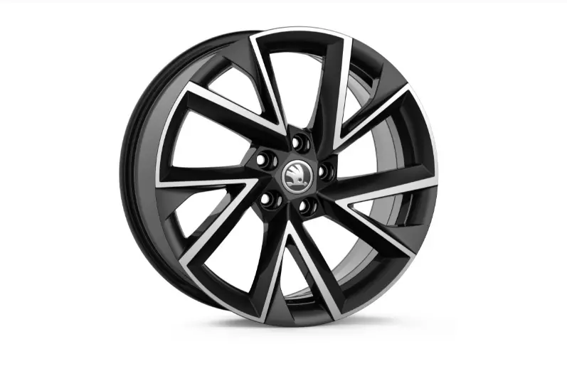 Диск лег-ный VELA (VEGA) Black Metallic 8JX18 ET44/SUPERB III/IV/KODIAQ I/II в Молдове