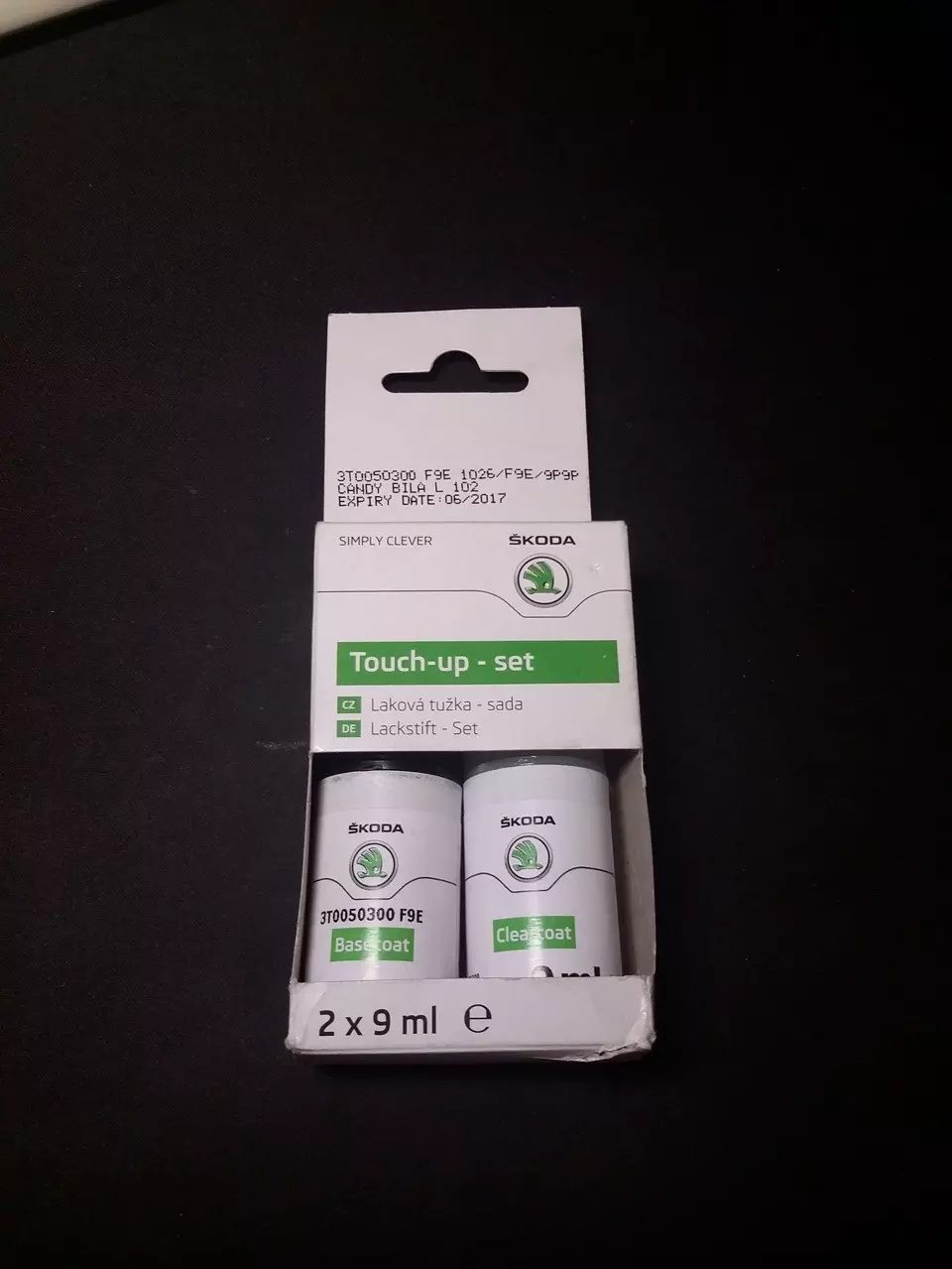 Vopsea Candy White  F9E/9P9P 2X9ml
