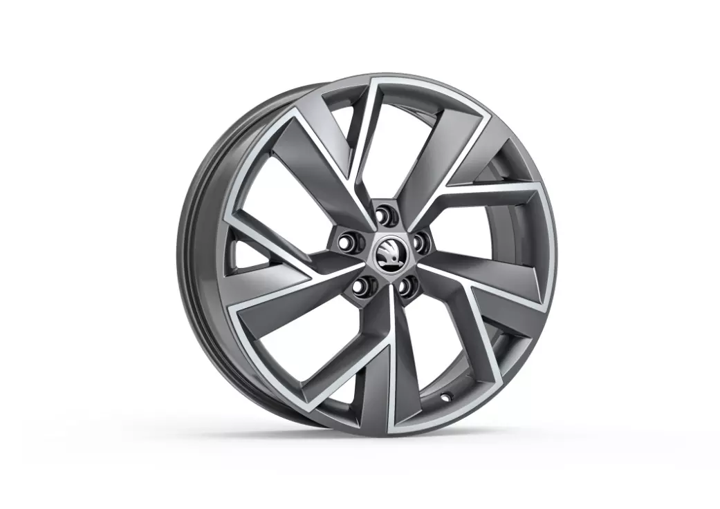 Диск легосплавный Anthracite Мetalic 7JX19 ET43 TRIGLAV /KODIAQ в Молдове