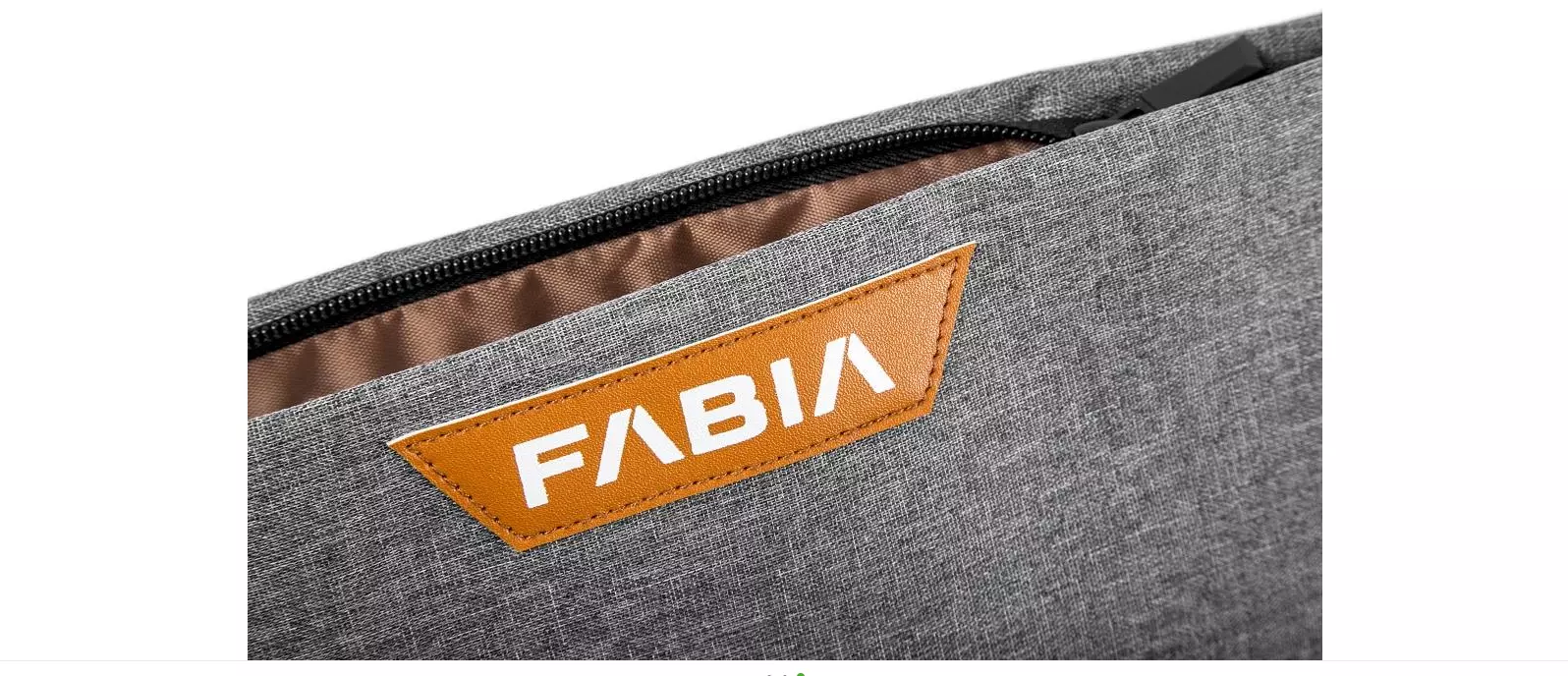 Geanta la briu Unisex (Orange-Grey melange) Fabia în Moldova